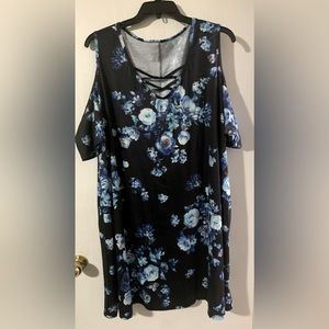 Women’s Plus Size Floral Dress